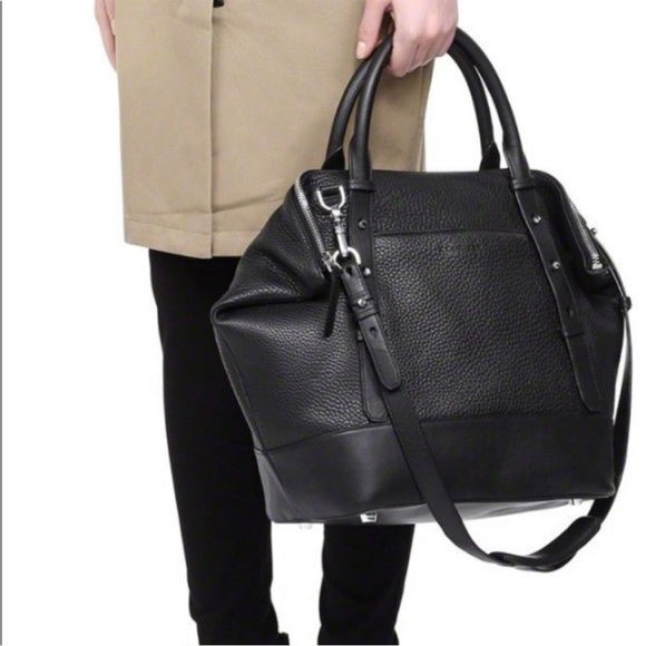 MACKAGE Raffie Bag Black Excellent - Picture 3 of 16